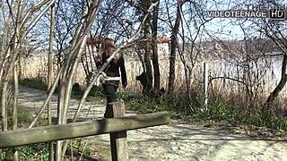 blonde jess feels nervous in first porn casting