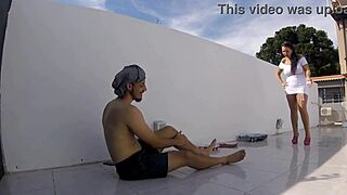 Pau PEGANDO Hard In ANAL ASSFUCKING With CREAMPIE On Natural TITS