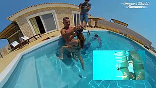 hot brunette talia mint intriguingly sucks and fucks in various positions