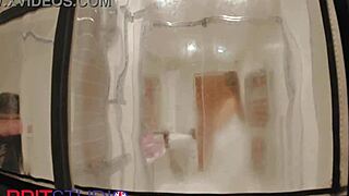 Neighbor Flashes in Shower