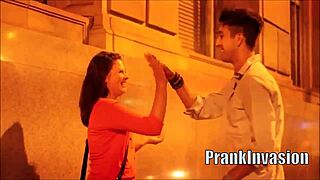 Kissing prank compilation gone sexual! Easy to get girls in LA HD!