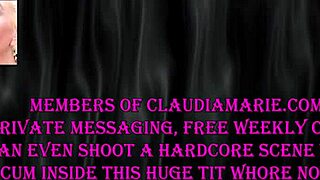 Huge tit cowgirl rides black cock hard.