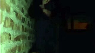 young pendeja touches herself outdoors