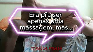 Intense Interracial Massage Turns Into Hardcore Handjob For Married Bride