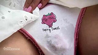 big dick makes me cum in my wet panties on the public bus