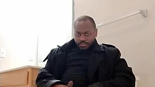 Wife Fantasizes About Girlfriend During Solo Masturbation in Garage, Slow Motion Wet Cum