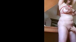 housewife slave in domination with tickling and blowjob