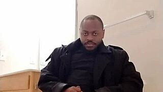 Wife Fantasizes About Girlfriend During Solo Masturbation in Garage, Slow Motion Wet Cum