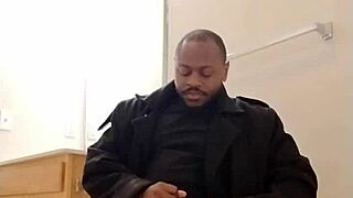 Wife Fantasizes About Girlfriend During Solo Masturbation in Garage, Slow Motion Wet Cum