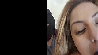 Bold promo of Blackbred tight pussy Latina stripper Desiree Lopez in clothes-ripping creampie action