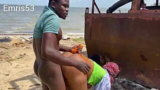 want to see a hot fuck on the beach with big cock?