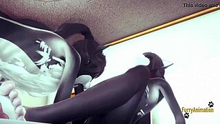 Furry Yiff Yaoi Twin Cats Give Blowjob And Get Fucked In Uncensored 3D Hentai