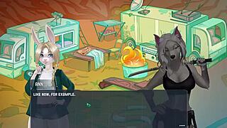 Furry Survivals Gameplay 1 In Hentai Anime Style With Detailed Furry Characters