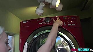 stepdad bonds with hot stepdaughter in full scene