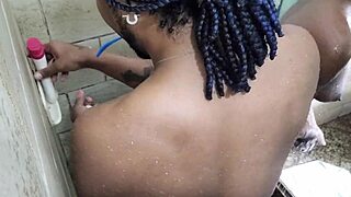 joao gets naughty in shower with nicoly