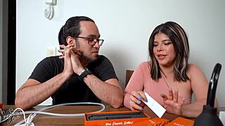 Selena Vega rides trans sex doll Sarina from Tantaly first time