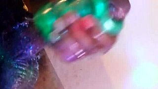 Hallelujah johnson worships bbc and catches every cumshot drop