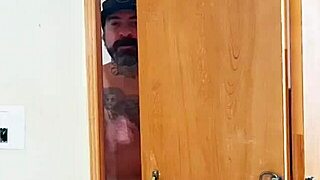 Stepdaughter caught masturbating gets punished with blowjob and ass banging.