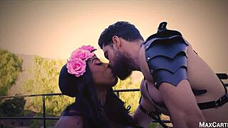 black princess loses virginity to warrior