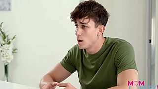 Stepmom Moonlighting as a Cam Girl – reality sex with MILF