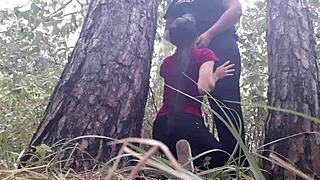 We Hid Under A Tree And Made Passionate Love To Stay Warm - Lesbian Ecstasy