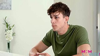 Stepmom Moonlighting as a Cam Girl – reality sex with MILF