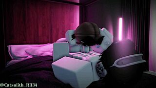 Having rough sex with a follower session