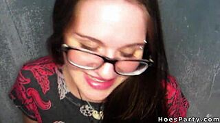 I was filming this couple of babes fucking at the party with their big tits and monster cocks