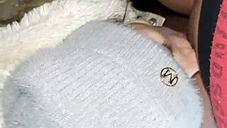 My neighbor licks my pussy in an abandoned barn so no one knows we're lesbians.