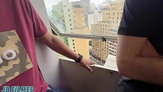 My friends came over and gave my slutty grandma a wild double penetration, what a naughty milf! 😈💦