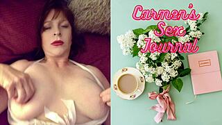 Granny Carmen's Solo Session: 60 Minutes of Intense Orgasms and Cum in Reality