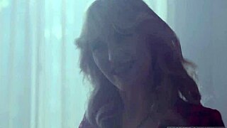 I uh... kiss and deepthroat shy blonde Melody Marks' petite melons