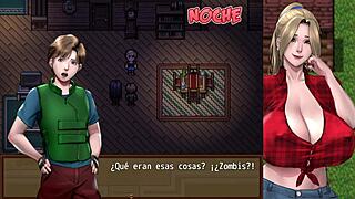 trapped in a camp with beautiful busty girls zombies retreat in spanish chapter 1