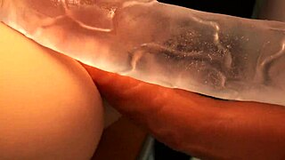 Double Penetration In Pink Pussy With Fuck Doll