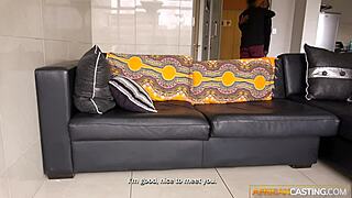 Massive tits ebony slut stretched