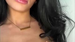 American Coed Masturbates To Orgasm And Squirts On Webcam POV