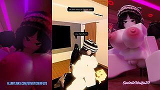 I see roporn's liz getting bent over for doggystyle creampie in a follower's house, her big ass and tits on display.