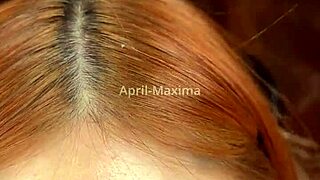 Petite Japanese Woman April-Maxima Assists A Customer On The Street