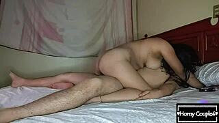 Latina Amateur Rides Dick With Big Ass In Homemade Orgasm Scene.