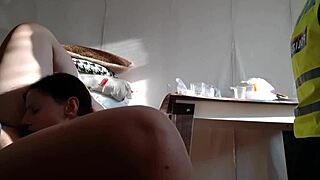 Hot Police Lesbians Lick Pussy and Cum in Mouth!