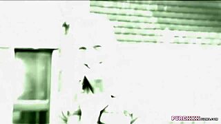 Hey, sporty chick rocks titty fucking in threesome! 😏