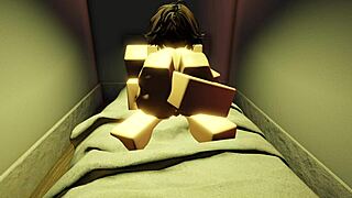 a different birthday with big tits and monster cock, ending in cum on ass.