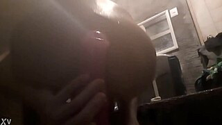 Ladyboy Opens Ass With Horse Dildo!