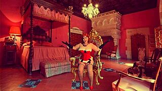 granny carmen whispers, 'christmas in july stick and dick orgasms'