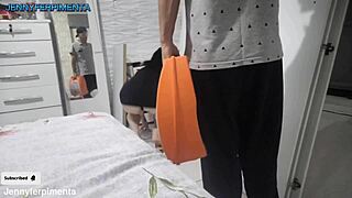 as a neutral observer, i see the married woman settling her bill with the assembler through an alternative payment method