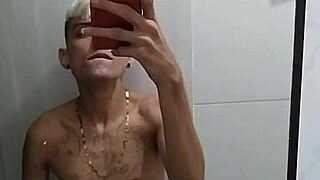 i jerked off in the bathroom after the soccer game.