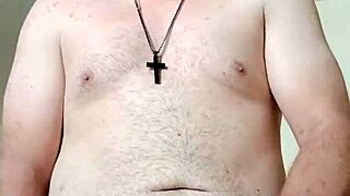 Shooting a load of sperm during solo masturbation session