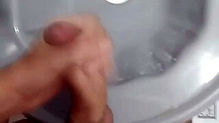 i jerked off in the bathroom after the soccer game.