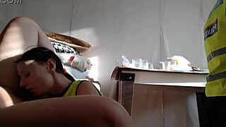 Hot Police Lesbians Lick Pussy and Cum in Mouth!