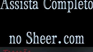 BBW in lingerie sucks dick and licks ass in homemade POV